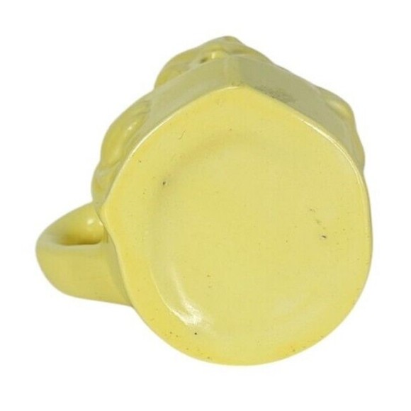 Vintage 1940s Yellow Little Choir Boy Singer Ceramic Religious Coffee Mug RARE - Picture 8 of 8